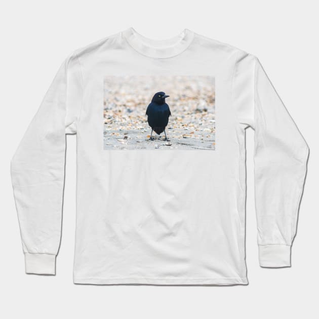 Gregarious Passerine 2 Long Sleeve T-Shirt by KensLensDesigns